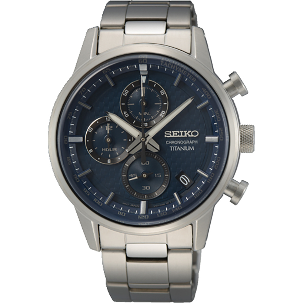 Seiko Titanium Gents Chronograph SSB387P1