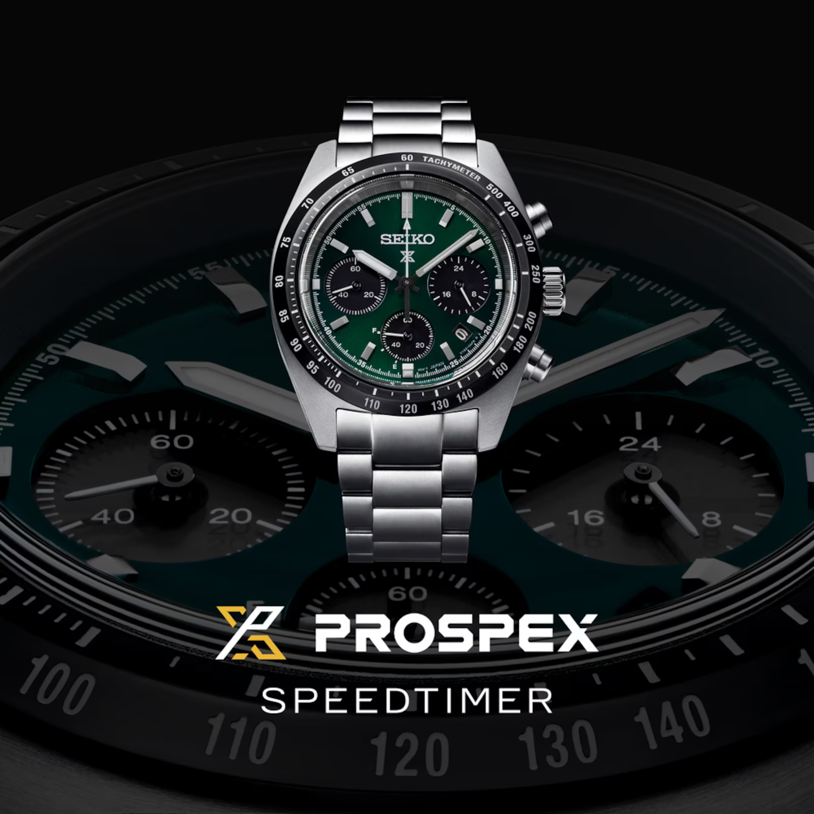 Seiko Prospex Deep Green Speedtimer Solar SSC933P1